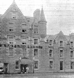 Agyll Hotel old 1896